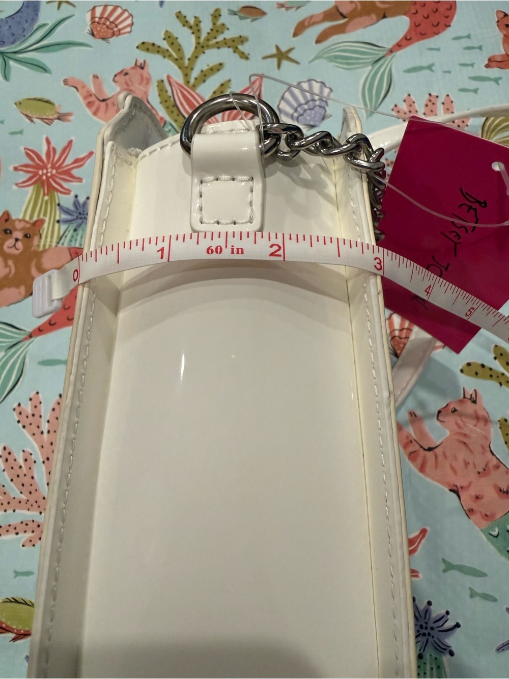 Betsey Johnson 'Sassy Spirits' White Drink Can-Shaped Novelty Crossbody Bag NWT - Picture 13 of 16